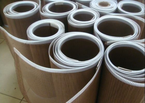 Kurierende Maschinen-UVförderbänder, 1x1 FDA Ptfe Mesh Belt