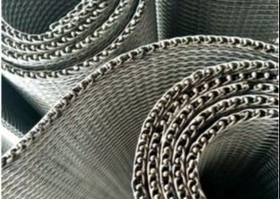 Rostfreies dauerhaftes Mittel balancierte Stahl-Mesh Conveyor Belt