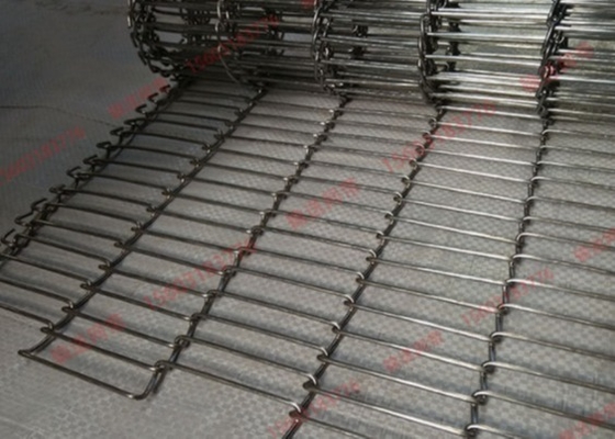 Schrauben-Bäckerei flacher Flex Conveyor Belt des Edelstahl-316