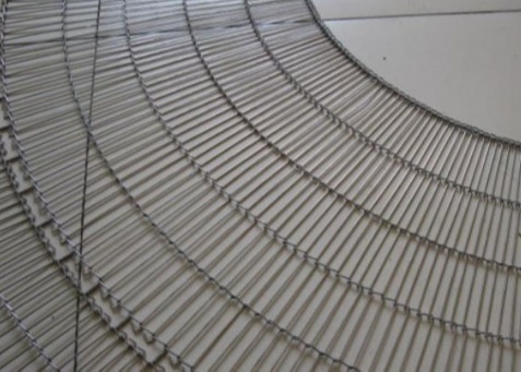 Innerer Trockner 316l Mesh Flat Flex Conveyor Belt fertigte besonders an