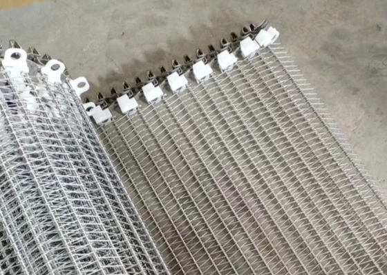 30cm Breite Sus316 SS verdrahten Mesh Belt Pastry Freezing