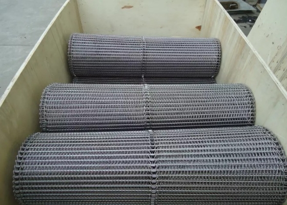 Gewundene Nüsse des Gitter-Ss304 Mesh Conveyor Belt For Dry, die Maschine braten