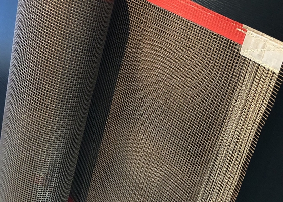 Nonstick hitzebeständige Schrumpftunnel-förderbänder Ptfe Mesh Fiberglass