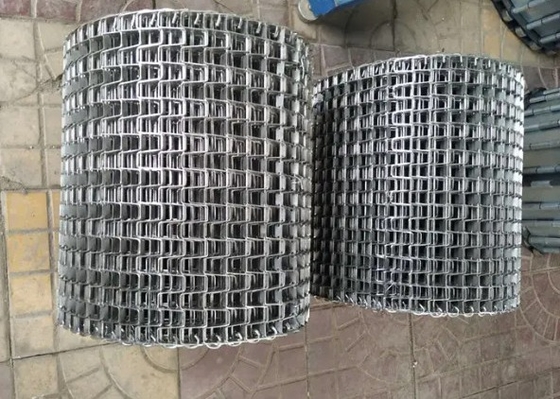 Bienenwabe SS verdrahten Mesh Belt For Soil Treatment-Maschine