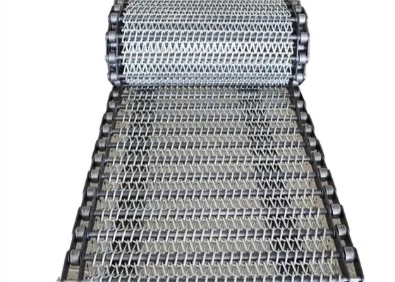 Rostfreie Mesh Conveyor Belt For Chicken Gefriehrmaschine Sus304