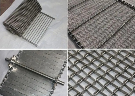Rostfreies Mesh Conveyor Belt For Towing-Boot der Metallchinesischen mauer 430